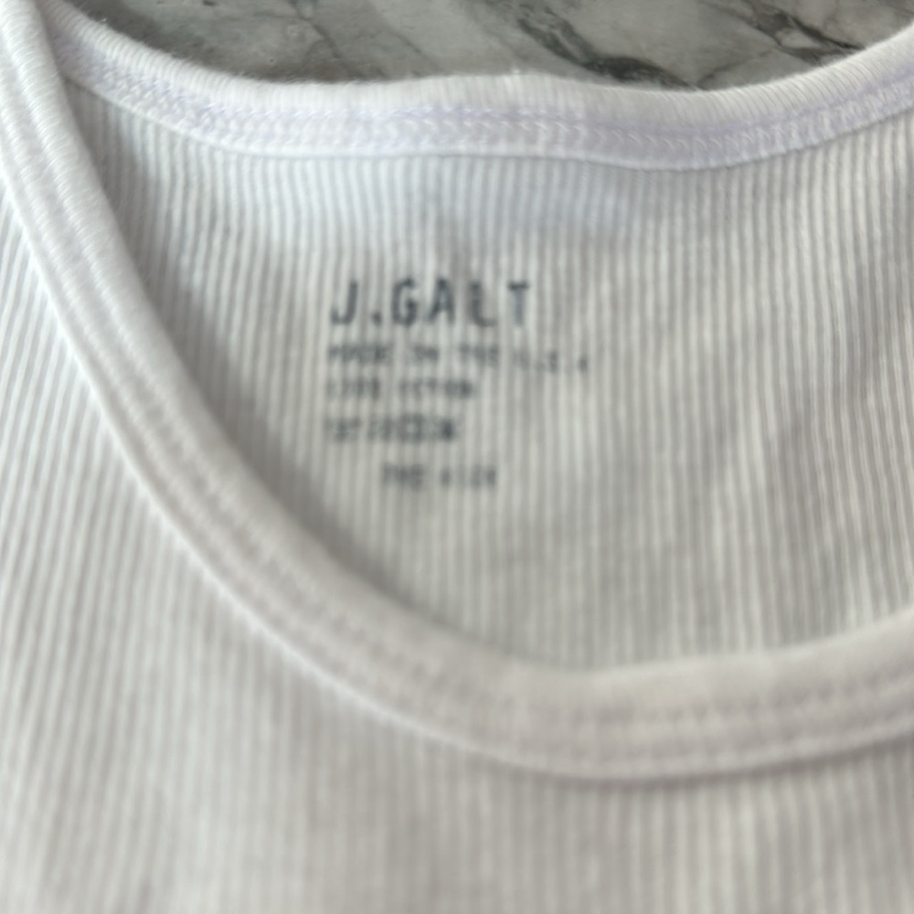 BRANDY MELVILLE-J. GALT EMBROIDERED MONARCH TANK - Picture 4 of 7